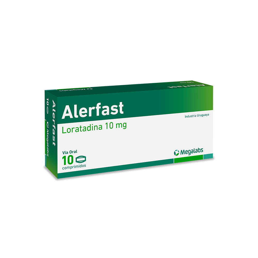 ALERFAST 10 mg. x 10 comprimidos