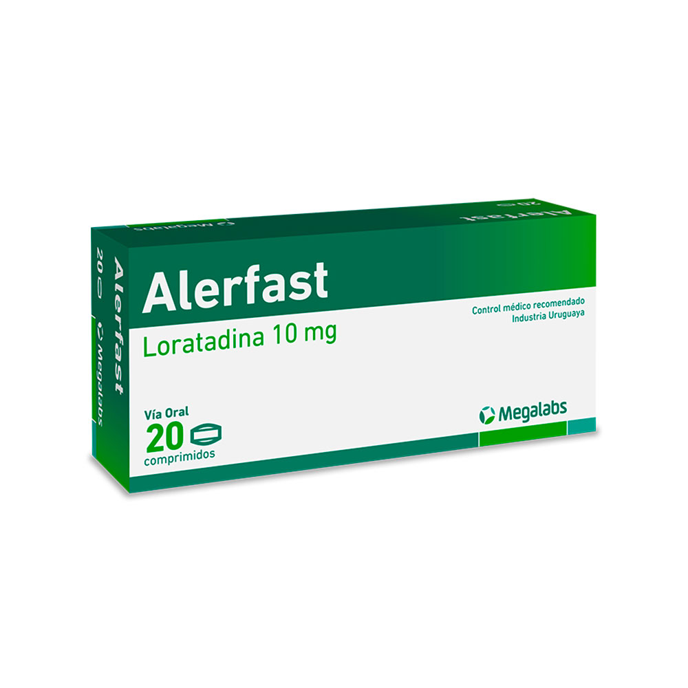 ALERFAST 10 mg. x 20 comprimidos
