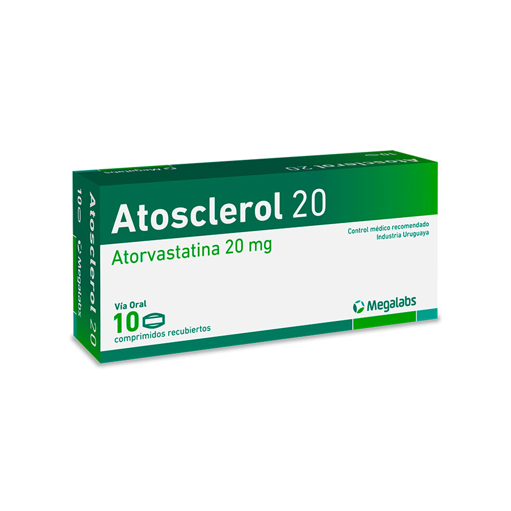 ATOSCLEROL 20 mg. x 10 comprimidos