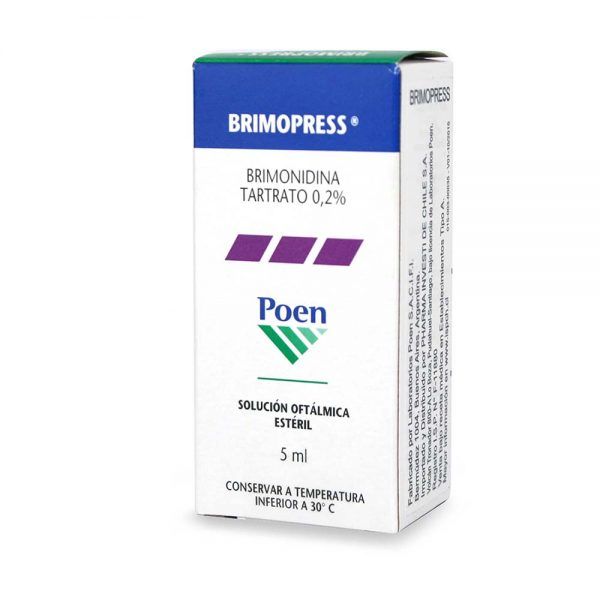 BRIMOPRESS Sol. oftálmica estéril x x 5 ml.