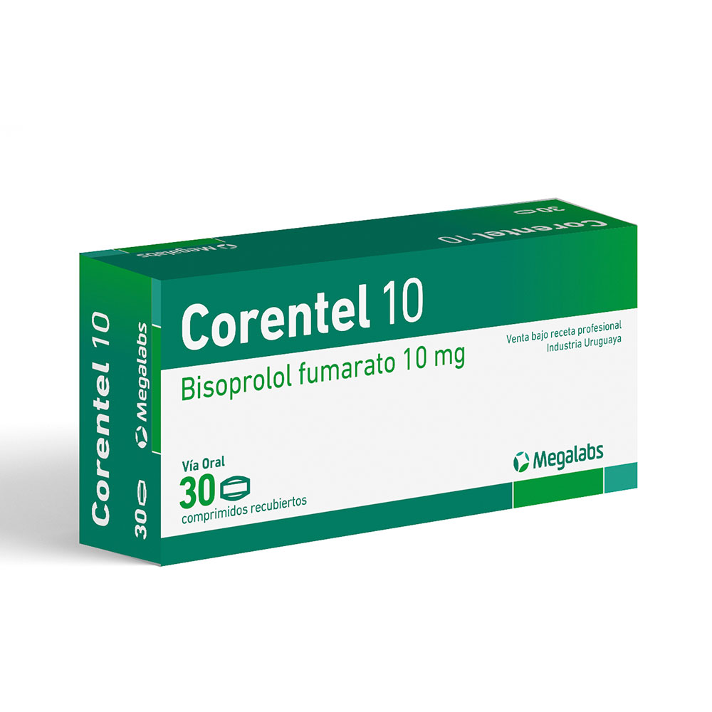 CORENTEL 10 mg. x 30 comprimidos