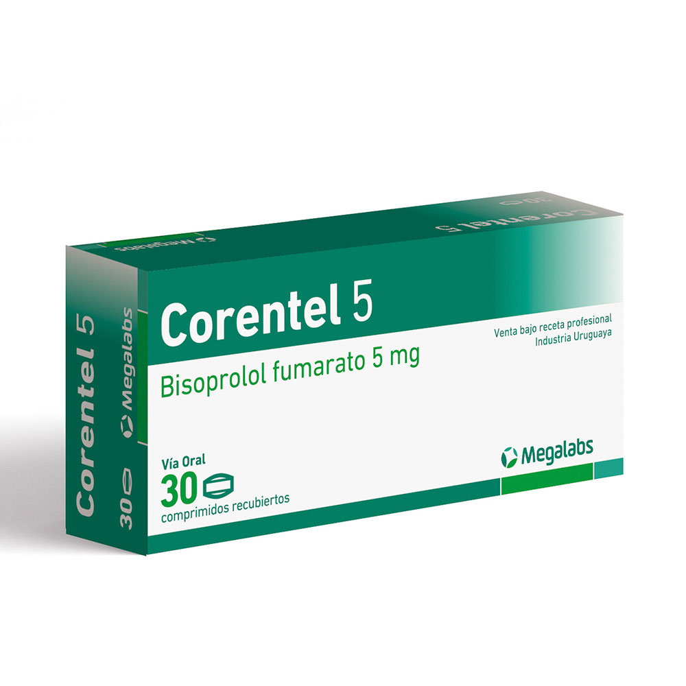 CORENTEL 5 mg. x 30 comprimidos