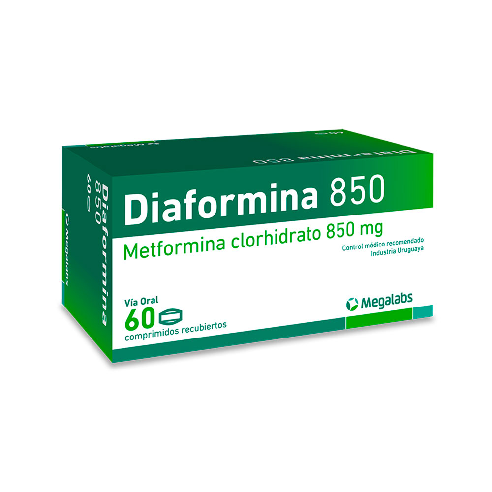 DIAFORMINA 850 mg. x 60 comprimidos