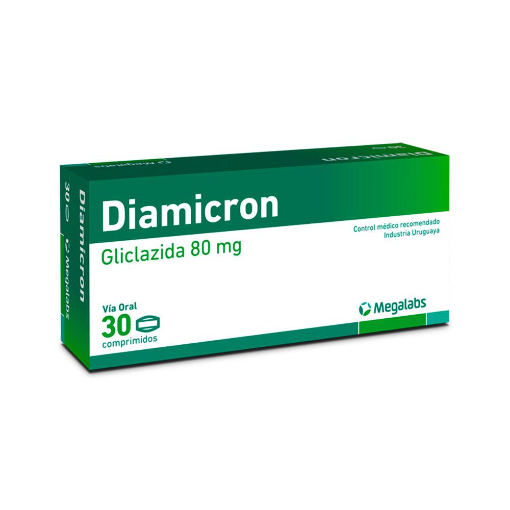 DIAMICRON 80 mg. x 30 comprimidos