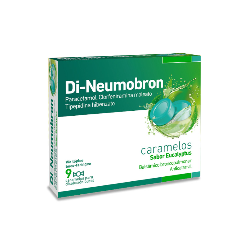 DI-NEUMOBRON x 9 disolvetas