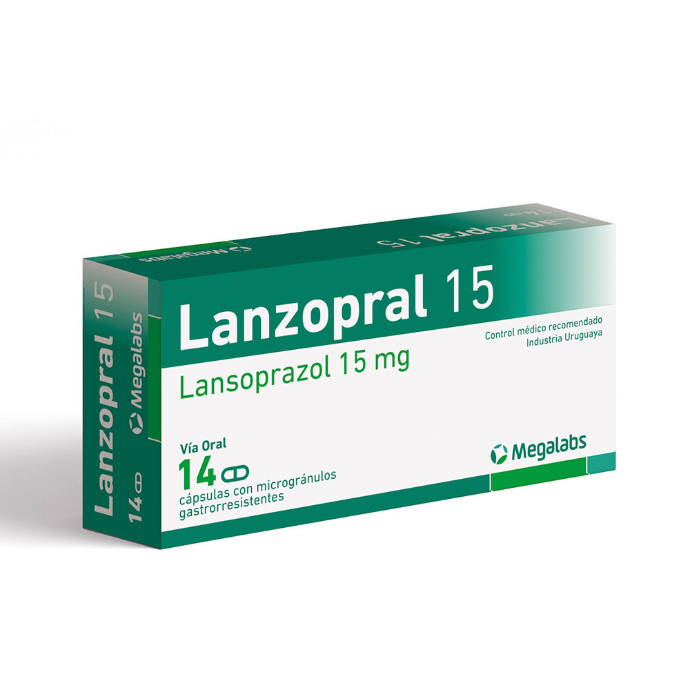 LANZOPRAL 15 mg. x 14 cápsulas