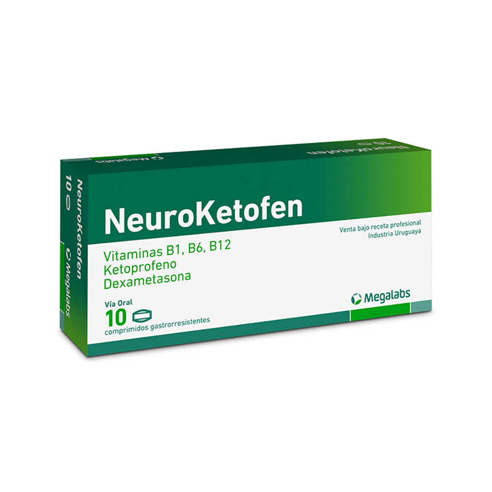 NEUROKETOFEN        x 10 comprimidos