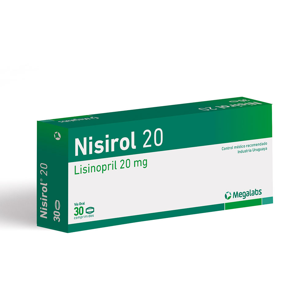 NISIROL 20 mg. x 30 comprimidos
