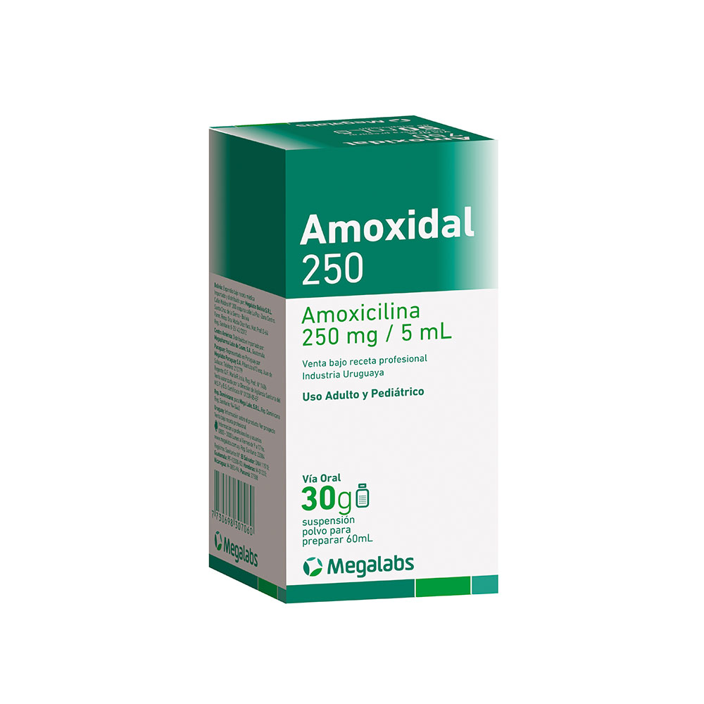 Amoxidal SA 250 mg x 60 ml.