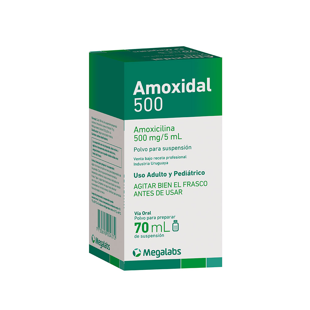 Amoxidal SA 500 mg x 70 ml.
