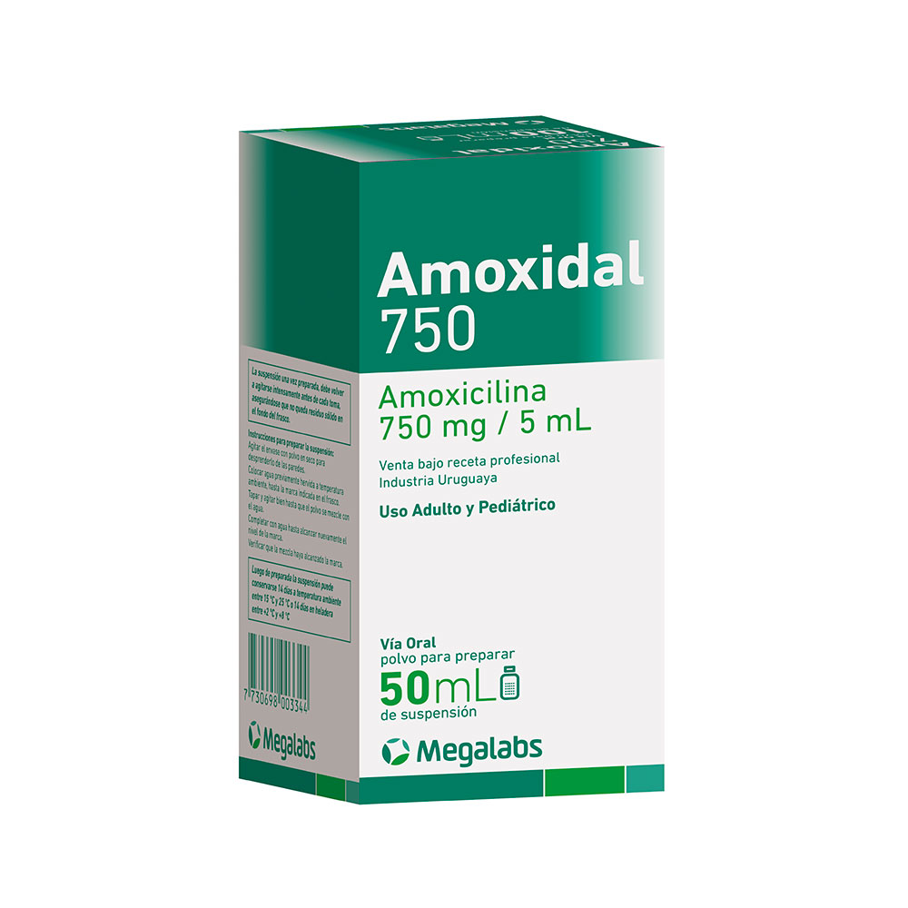Amoxidal SA 750 mg x 50 ml.