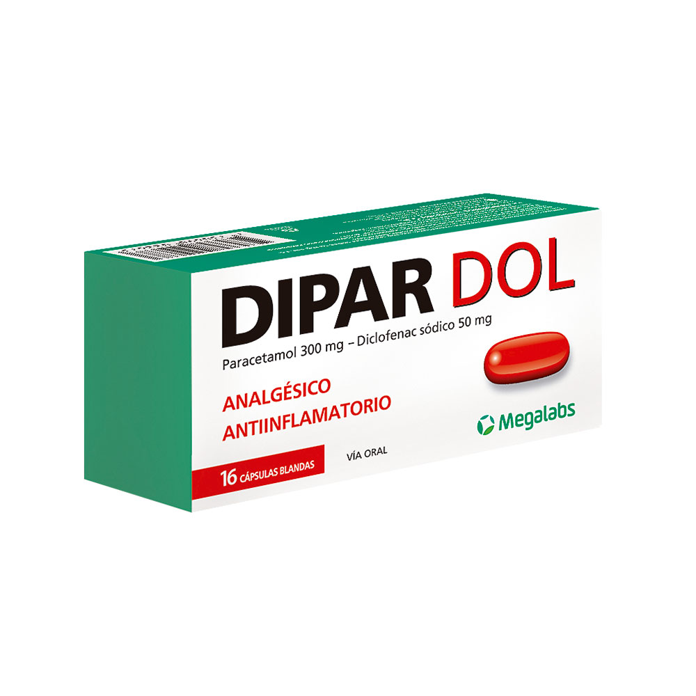 DIPAR DOL x 16 cápsulas blandas